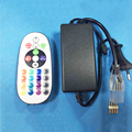 AC 220V RGB Led Controller 20 24 Keys Wireless IR Remote Control Dimmer for 3528 5050