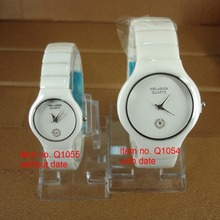 Ceramic Wrist Watch for Men or Women Q1054 High Qualtiy Fashion Cheap Quartz Watch for Christmas