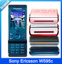 W595 Sony Ericsson W595c Original Unlocked Cell Phone 3.2MP Camera FM Radio Mobile Phone Refurbishede Free Shipping