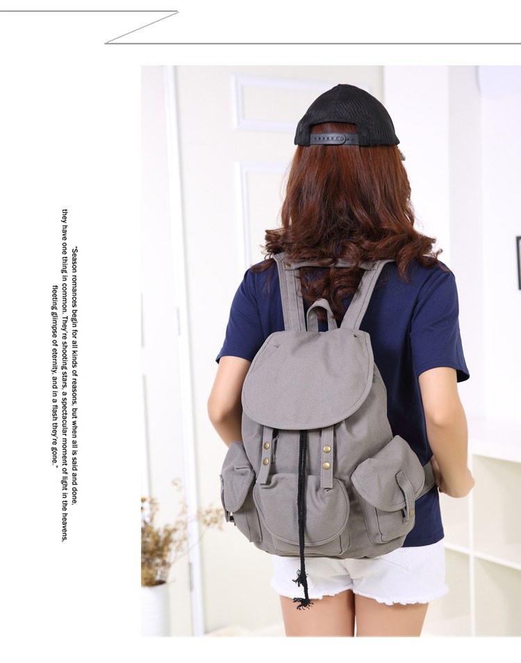 2014 backpacks unisex canvas bag muchila men women casual bagpack vintage mochilas escolar schoolbags for teenagers