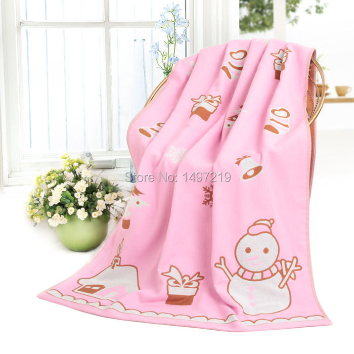 PH223 Snowman design baby towel (3)