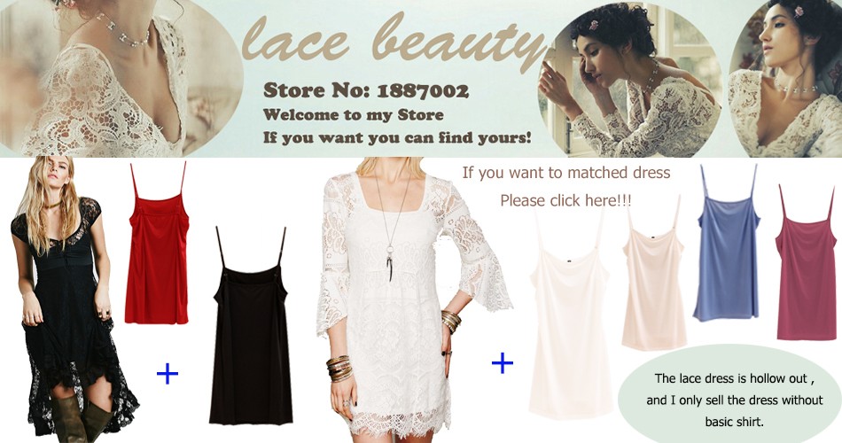 lace dress shirt banner