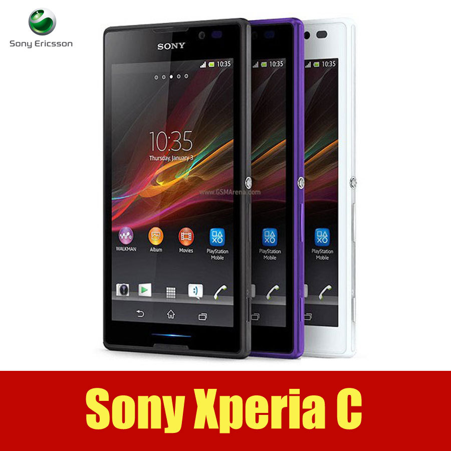 Sony S39h,  Xperia C C2305   Sim 8 mp    