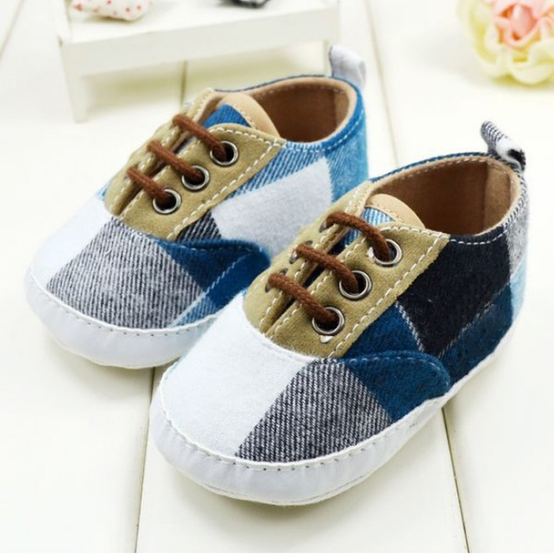 Baby Shoes Square Style Contrast color Shoes Toddler Prewalker Bowknot Anti Slip Shoe