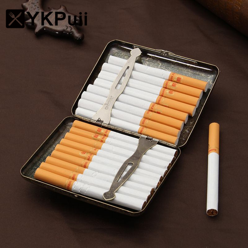 Compra vintage caja de cigarrillo online al por mayor de China