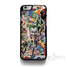 For iphone 4/4s 5/5s 5c SE 6/6s 7 plus ipod touch 4/5/6 back skins mobile cellphone cases cover COMIC COLLAGE
