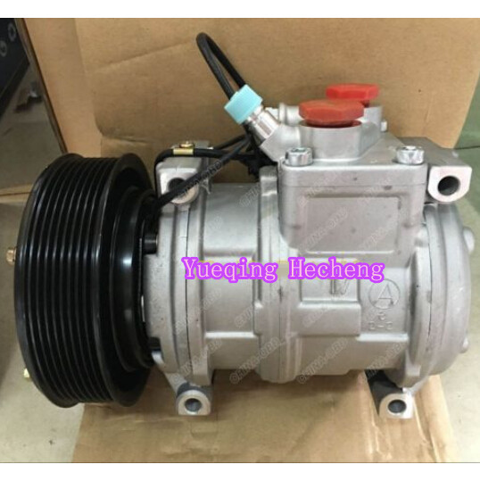 AC Compressor RE69716 for John Deere Tractor 7600 7700 7800 7210 Denso 10PA17C
