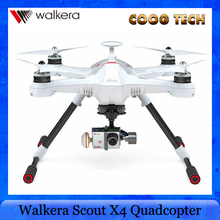 Walkera Scout X4 GPS RC Quadcopter Drone Devo F12E G-3D Gimbal ILook+ WHITE FPV RTF EMS/DHL/FEDEX Free shipping