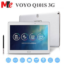 VOYO Q101S Dual 3G Quad Core Android Tablet PC 10.1 Inch IPS 1280×800 MTK6582 RAM 2GB ROM 8GB Dual SIM Slot Dual Camera GPS Wifi