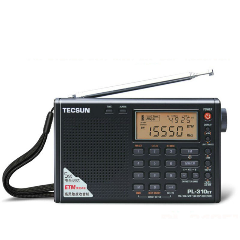 Tecsun PL310ET Full Band Radio Digital Demodulator FM/AM Stereo Radio TECSUN PL-310ET