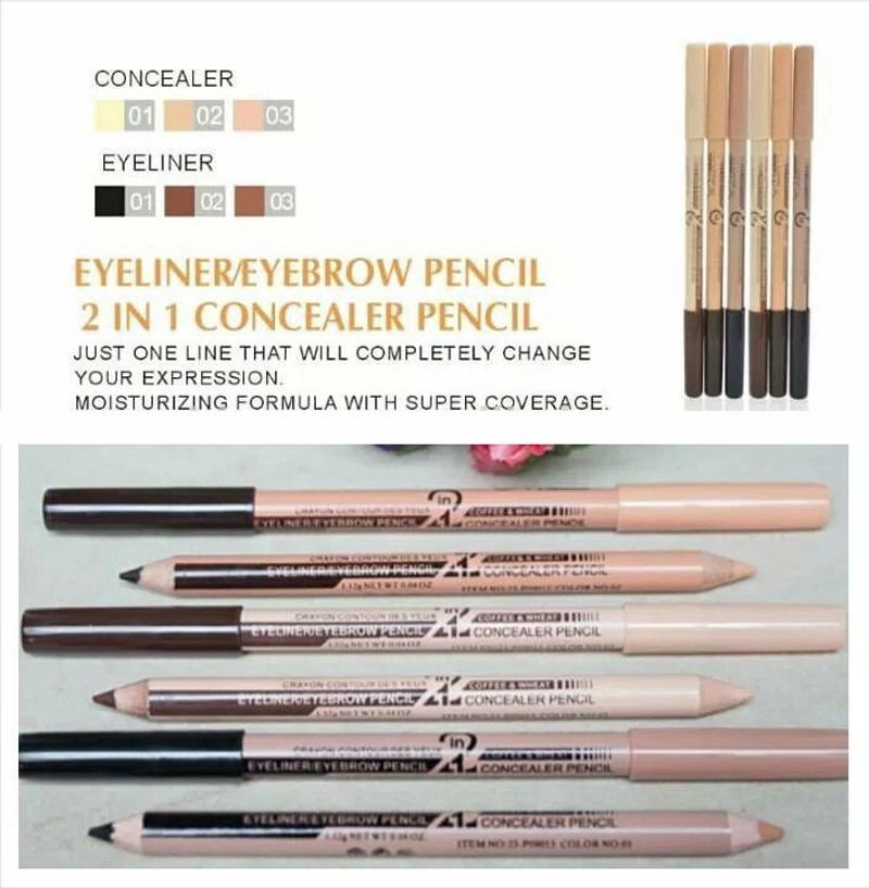 WholesaleMaquiagem Eye Brow Menow Makeup Double Function Eyebrow