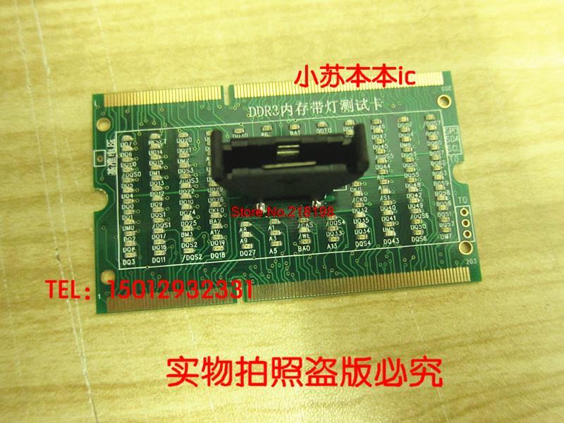 10pcs Notebook DDR3 DDR3 memory tester with light in stock