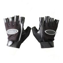 ChinaGoods Leather Weightlifting Half Finger Gloves Gym Exercise Training