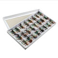 Bionic Caterpillar Lures False bait Bait fly files for fishing With hooks 96 pcs Pack Artificial