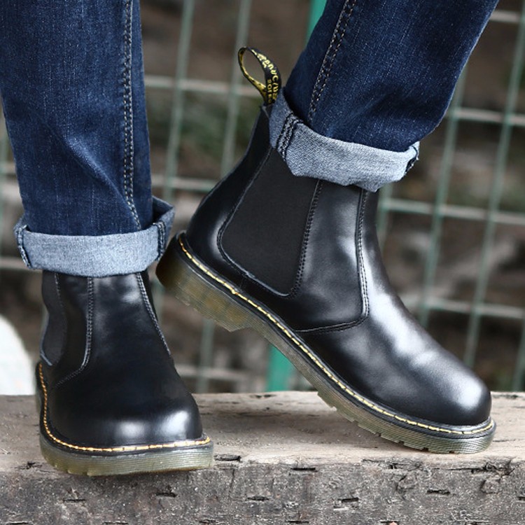 high length boots for men