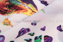 2015 Fashion Top Casual Chiffon Print Summer Blouse Women Tops New Brand Loose t shirt women