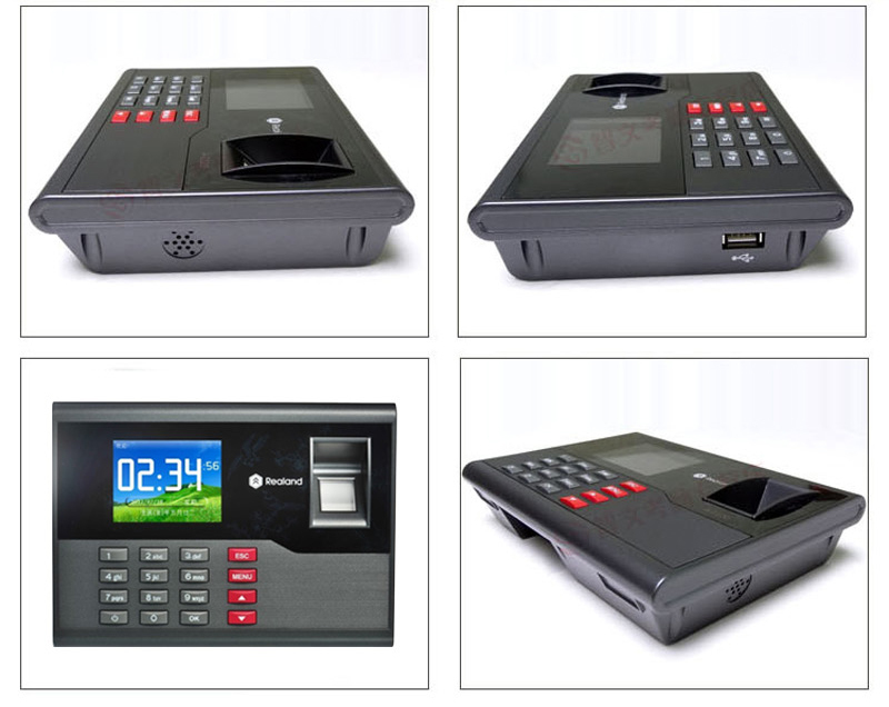 Network biometric fingerprint time attendance Time Clock Recorder Employee Digital Electronic Attendance Machine with ID card