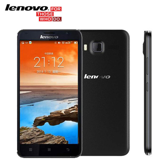 Оригинал LENOVO A916 4G LTE Мобильный Телефон MTK6592 Окта основные 1 ГБ RAM 8 ГБ ROM 5.5 дюймов 1280x720 Android 4.4 Магазине Play Dual SIM