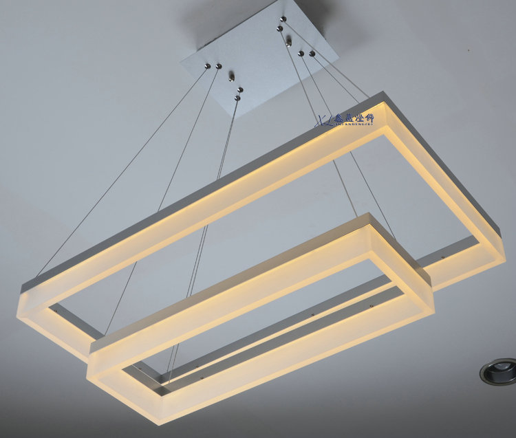 Light loupe picture more detailed picture about modern square ... 60 cm avize