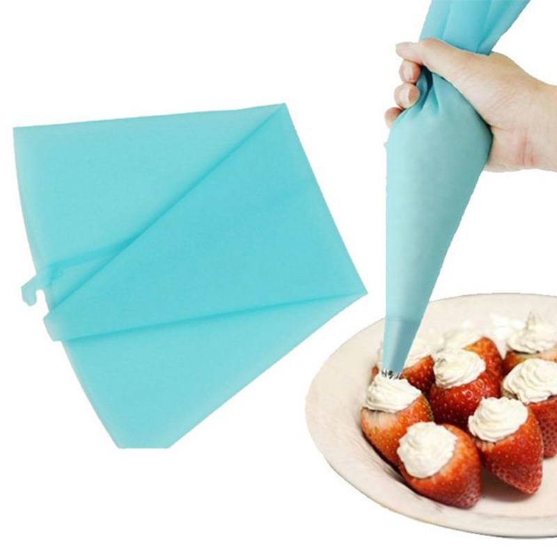 High Quality Silicone Reusable Cream Pastry Icing Bag ...