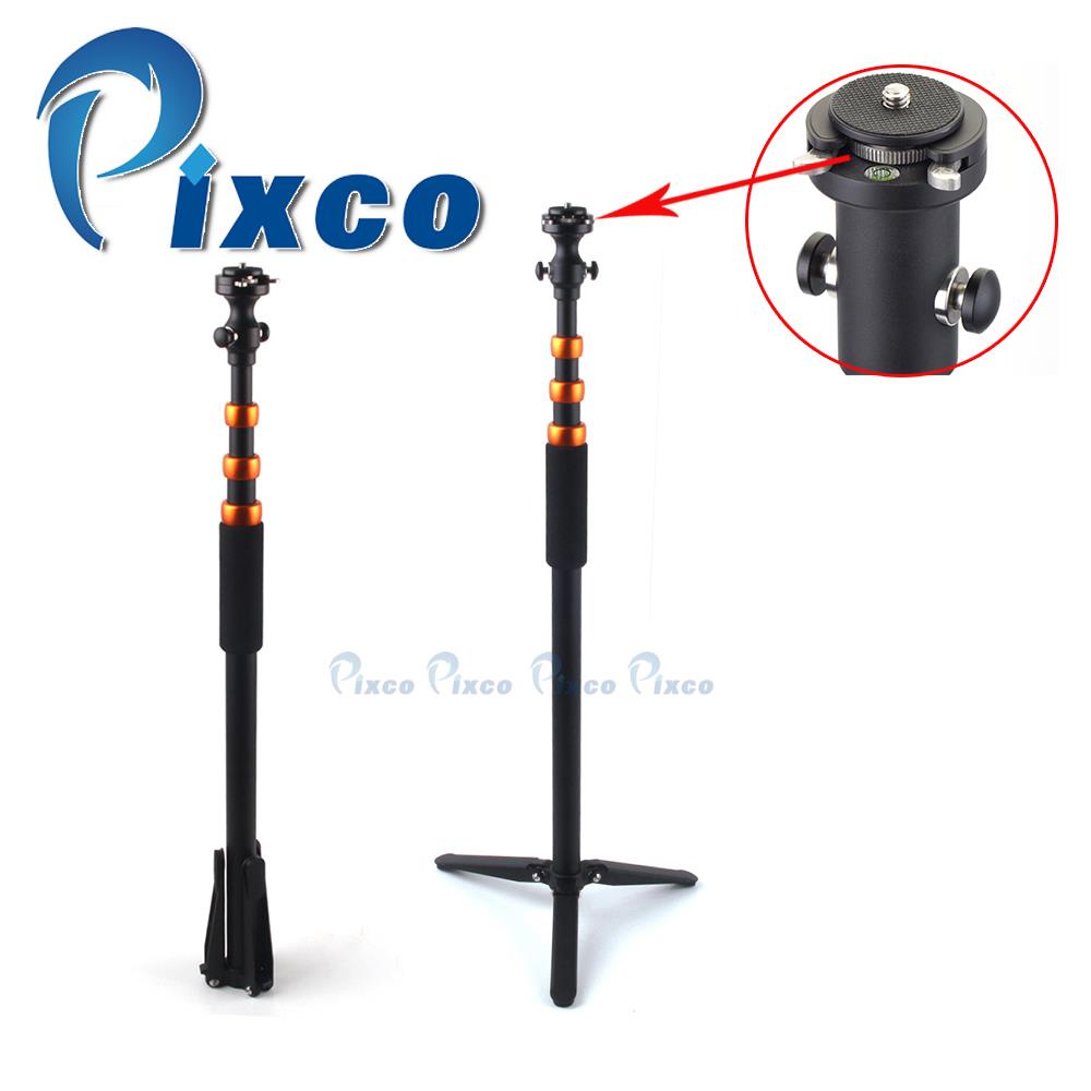 Pixco professional unipod retractable Monopod Leg 1/4