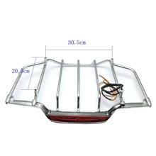 New Air Wing Detachable Luggage Rack Light Kits with LED Light for Tour Pak Trunk Pack