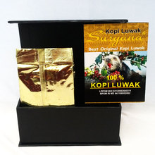 Top Quality 100g Indonesia suryana Kopi Luwak coffee beans Baking charcoal roasted Original green food the