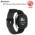 Betreasure 2017 P2 Bluetooth Smart WristBand Blood Pressure Heart Rate Monitor Fitness Bracelet Smart Band For
