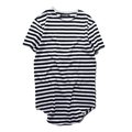 New Harajuku Hip Hop T Shirt Men Striped Extended T shirt Oversized Streetwear Men Spor Skate