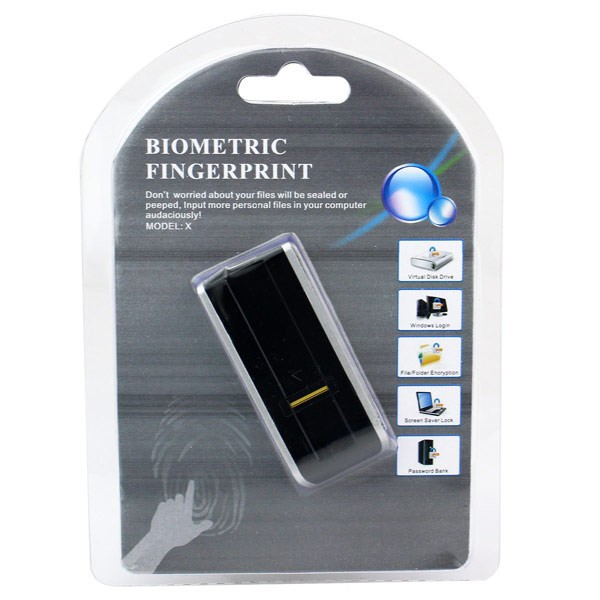 БИОМЕТРИЧЕСКИЙ USB-СКАНЕР ОТПЕЧАТКОВ ПАЛЬЦЕВ ДЛЯ ЗАЩИТЫ ПК И НОУТБУКА ПРЕДОСТЕРЕЖЕТ ОТ НЕ НЕЖЕЛАТЕЛЬНОГО ДОСТУПА В ВАШ КОМПЬЮТЕР. Очень надежный способ защиты Вашего ПК от любопытных глаз! Купить сейчас. Цена 1790 рублей. Доставка по РФ БЕСПЛАТНО!