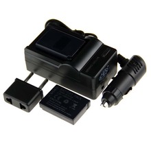 Горячая 1 шт. DMW-BCG10E DMW BCG10E аккумуляторная камера аккумулятор + зарядное устройство для PANASONIC Lumix DMC-ZR1 DMCZS1 TZ2 TZ6 TZ7