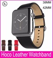 2015 New HOCO Genuine Leather Band For Apple Watch 42MM 38MM Made By First Layer Cattle