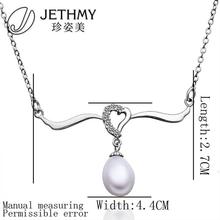 N002 Wholesale Women Wedding Accessories Necklace 18K Gold Austrian Crystal Necklace Pearl Jewlery Vintage Statement collar