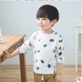 2016 spring autumn star children s cartoon long sleeved T shirt bottoming shirt boys clothing boys
