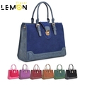 New 2015 Fashion Brand Genuine Leather Bag Solid Women Shoulder Bag