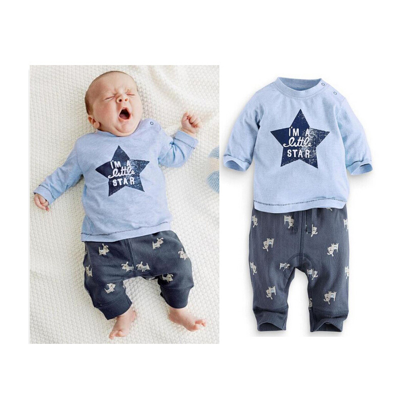 FreeShipping 0-3y Baby Boy Clothes Vetement Garcon Cartoon Conjunto Infantil Kids Clothes Clothing Set Bebes Roupa Infantil Ropa