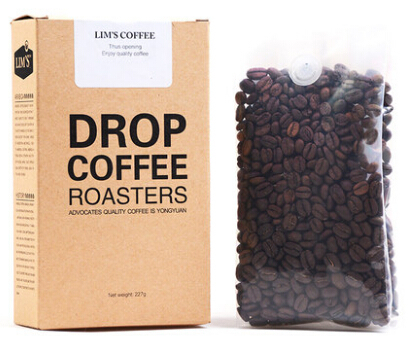 Free shipping Top Quality Coffee Bean Baking charcoal roasted Original green food slimming coffee Good Packing