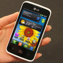 Unlocked Original LG Optimus Hub E510 Smartphone 3 5 Corning Gorilla Glass Android Phone Qualcomm MSM7227T