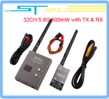 Free Shipping 2014 hot dji RC 32CH 5.8G 600mW 5KM A/V Transmitter TS832 Receiver RC832 FPV Radio System For Heli Airplane