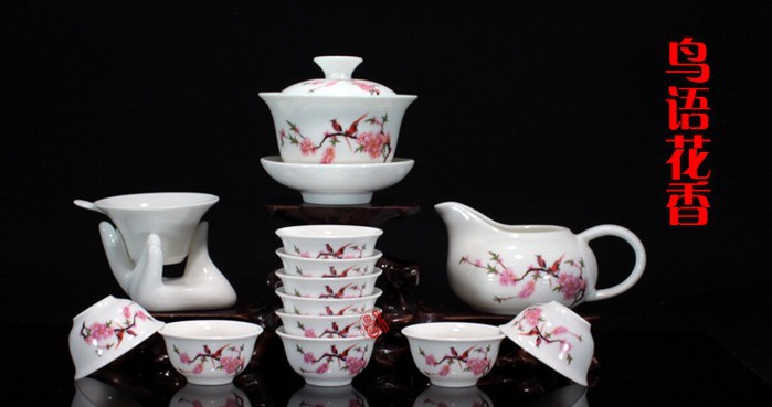 Fine bone china tea set special offer free shipping wholesale ceramic tea cup Kung Fu Tea
