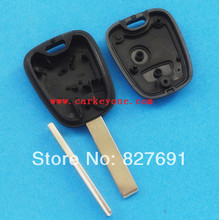 20pcs 2 button remote key shell fob case for Peugeot 407 without logo key blank fob