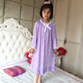 Nightgowns for Kids Modal pajamas Robe Long Nightdress children lounge Nightwear Girl