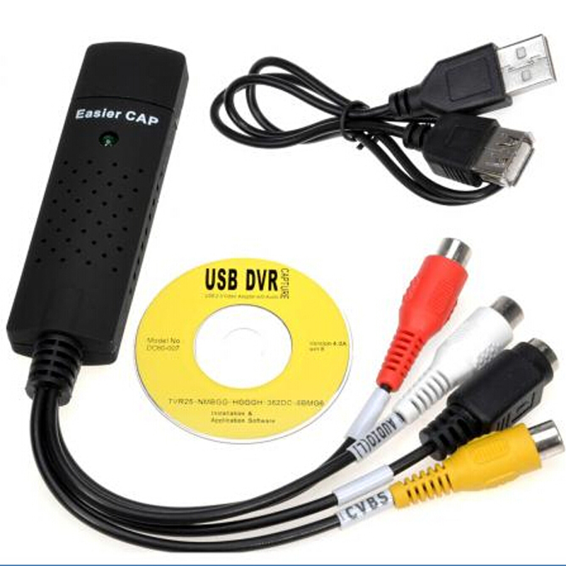 Usb 2.0  Easycap  DVD VHS  AV  Easiercap    /  