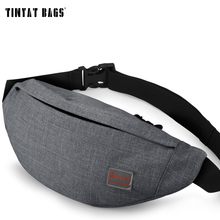 Men Male Sports Casual Functional Fanny Bag Waist Bag Money Phone Belt Bag T201 Gray