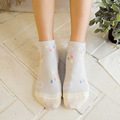 2017 New Women cotton socks summer cute Cartoon fruit animal printing candy color boat socks ankle