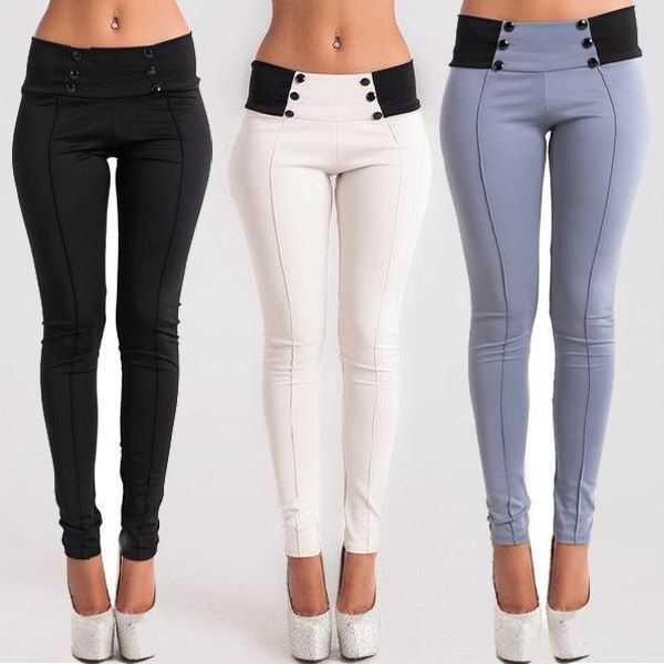 fitted pants for women - Pi Pants