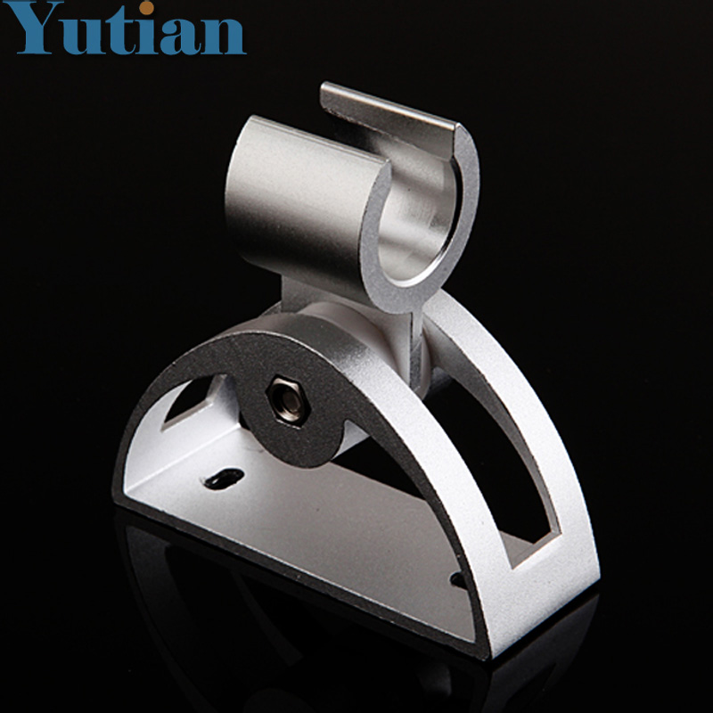 Free Shipping Solid Aluminum Wall Mounted Hand Shower Holder Hook Pedestal Bracket In Wall Shower Accessories,YT-5138