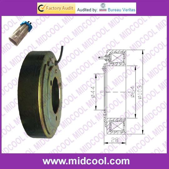 Купить воздушный компрессор сцепления катушка для sanden sd7v16 12v в ...
