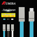 Kumiba Zinc Alloy Micro Usb Cable USB Data Sync Charge Cable for Android Smart Phone for