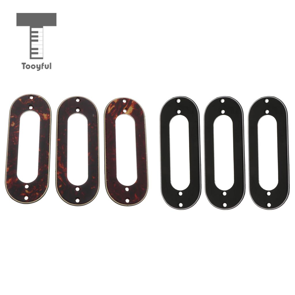 Description Picture 5 of item3pcs Metal Durable Fine Workmanship Single Coil Pickup Frame Mounting Rings for Musical Instruments Electric Guitar Parts